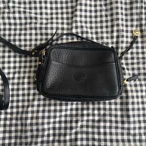 Dooney & Bourke Black Leather Crossbody Bag